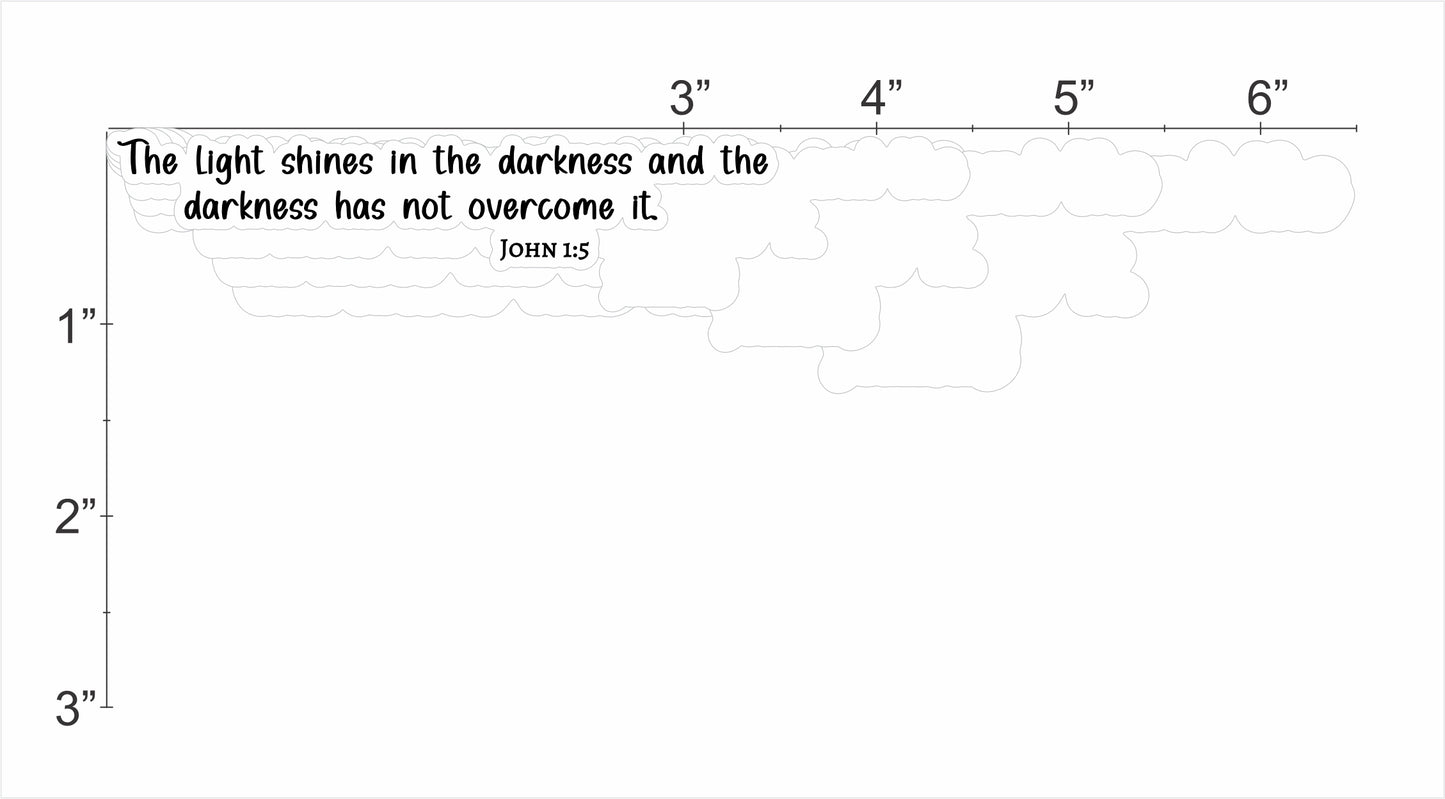 John 1:5 - The Light Shines