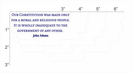John Adams Quote - Moral People