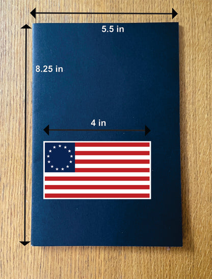 US Betsy Ross Flag - Horizontal
