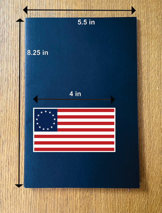 US Betsy Ross Flag - Horizontal