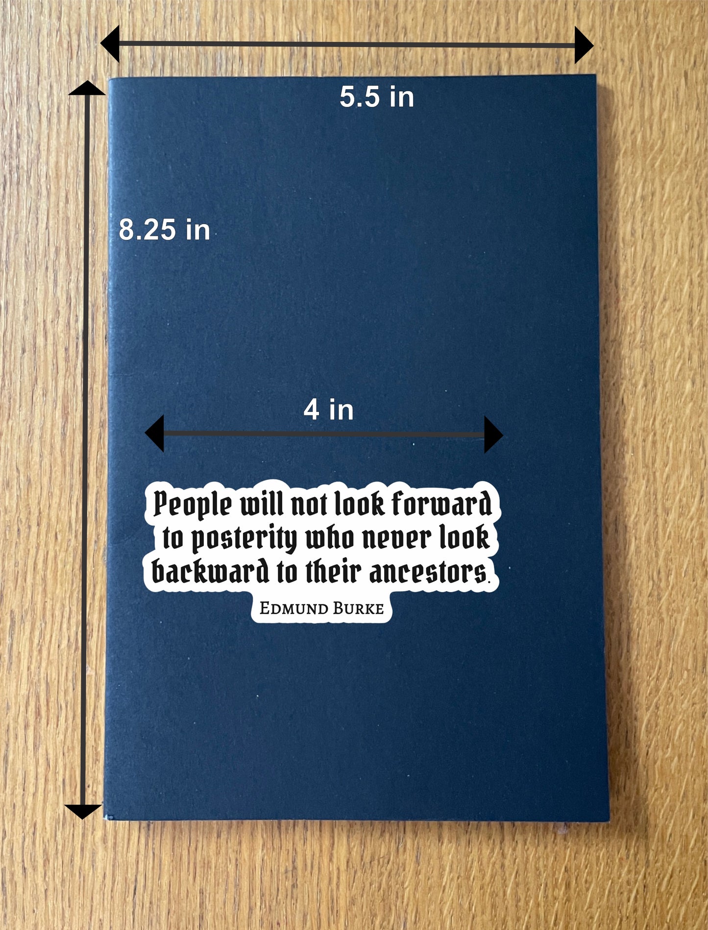 Edmund Burke Quote - Posterity and Ancestors