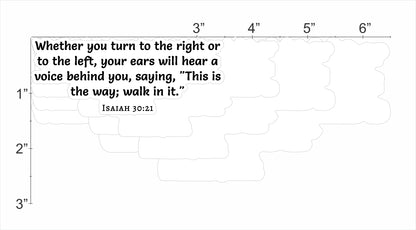 Isaiah 30:21 - This is the way