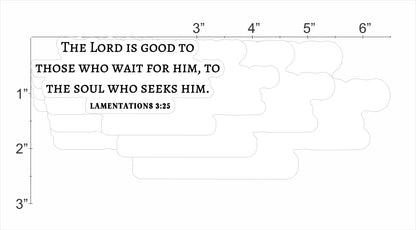 Lamentations 3:25 - The Soul Who Seeks