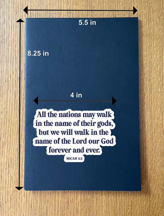 Micah 4:5 - We Will Walk In The Name