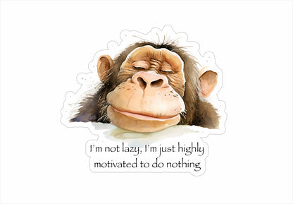 Monkey Lazy