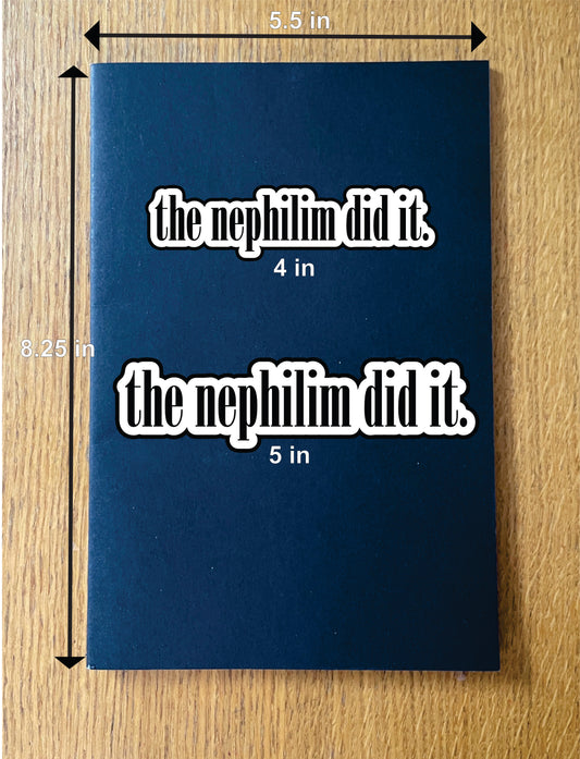 Nephilim Did It with Boarder